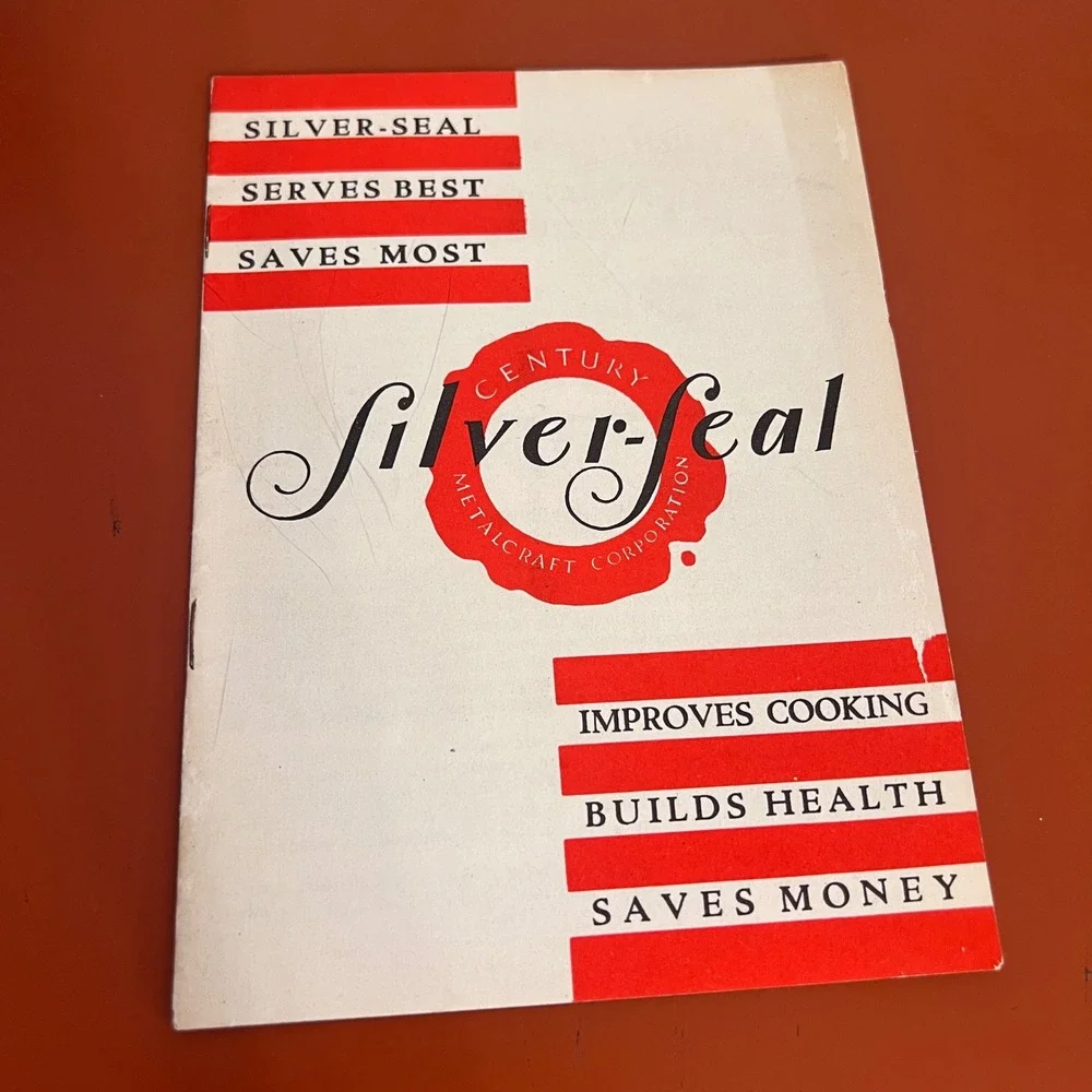 Vintage Century Silver-Seal Cookery Booklet Century Metalcraft Corp Chicago